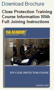 Information on the ISA Academy international bodyguard training course gathered into this comprehensive brochure